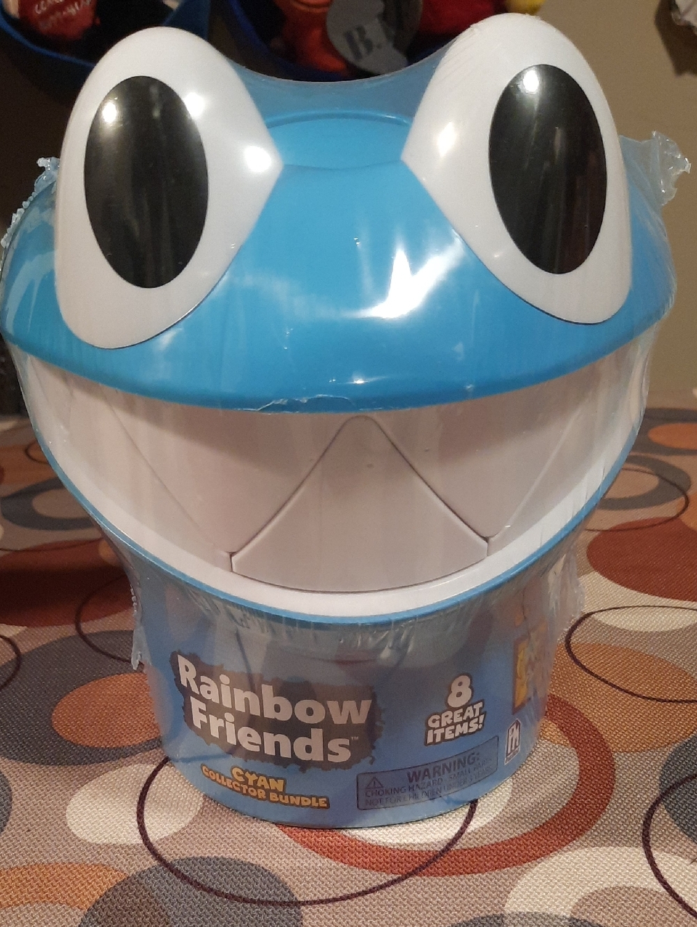 Rainbow Friends Cyan Collector Bundle Mystery Action figures New